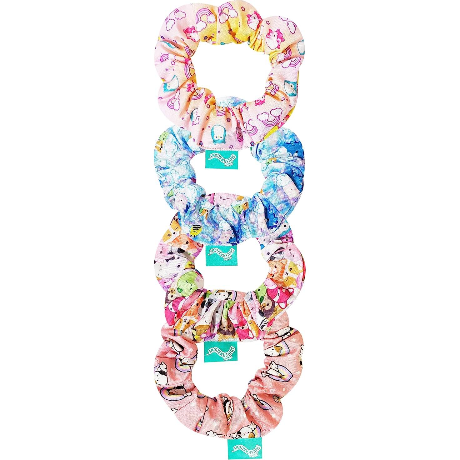 Scrunchies LUV HER para Niñas - 4 Grandes Personajes