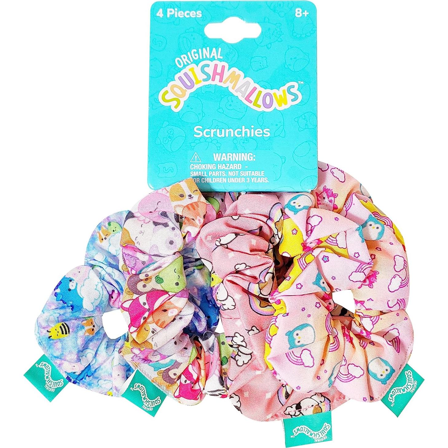 Scrunchies LUV HER para Niñas - 4 Grandes Personajes