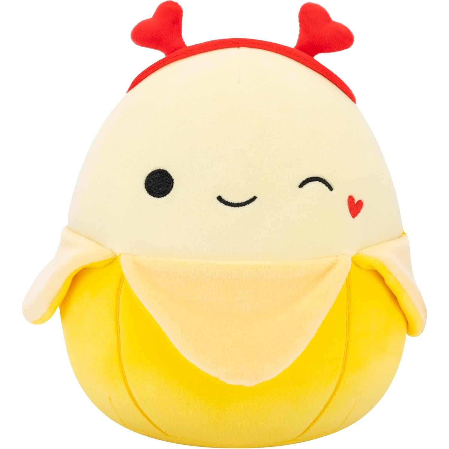 Peluches Squishmallows 20cm Hartman Mono y Junie Plátano