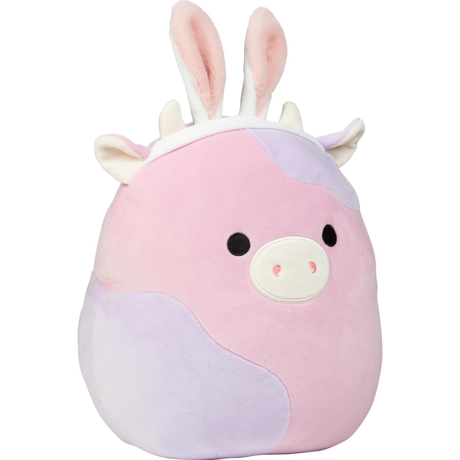 Squishmallows Patty Vaca Morada 25,4 cm Peluche Suave