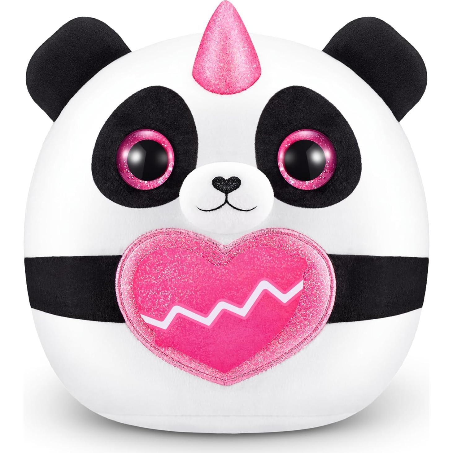 Peluche Panda Eggzania Mini Mania ZURU 408g 17.6x23.5cm