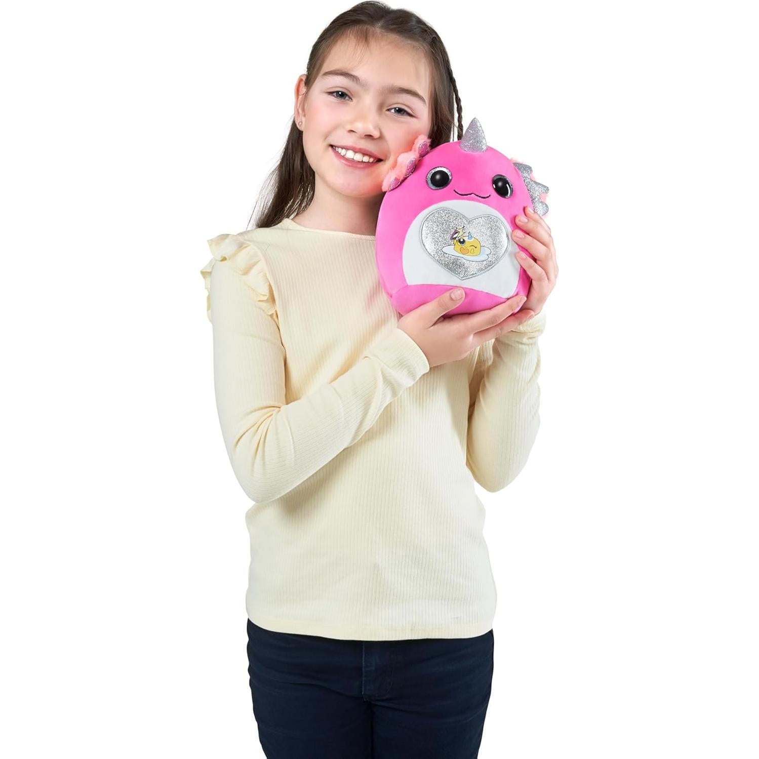 Peluche Panda Eggzania Mini Mania ZURU 408g 17.6x23.5cm