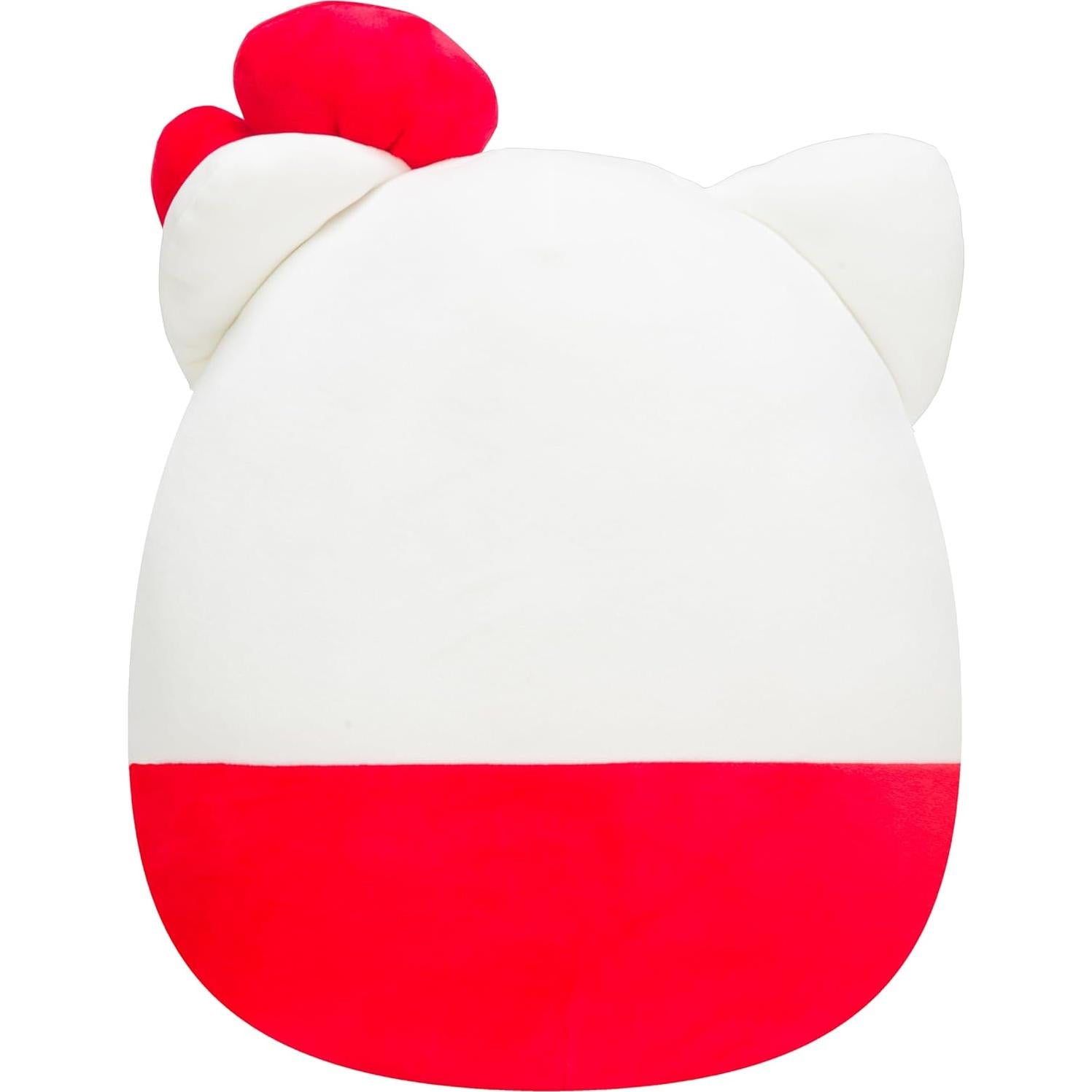 Peluche Squishmallows Hello Kitty 35cm Rojos Oficial Jazwares