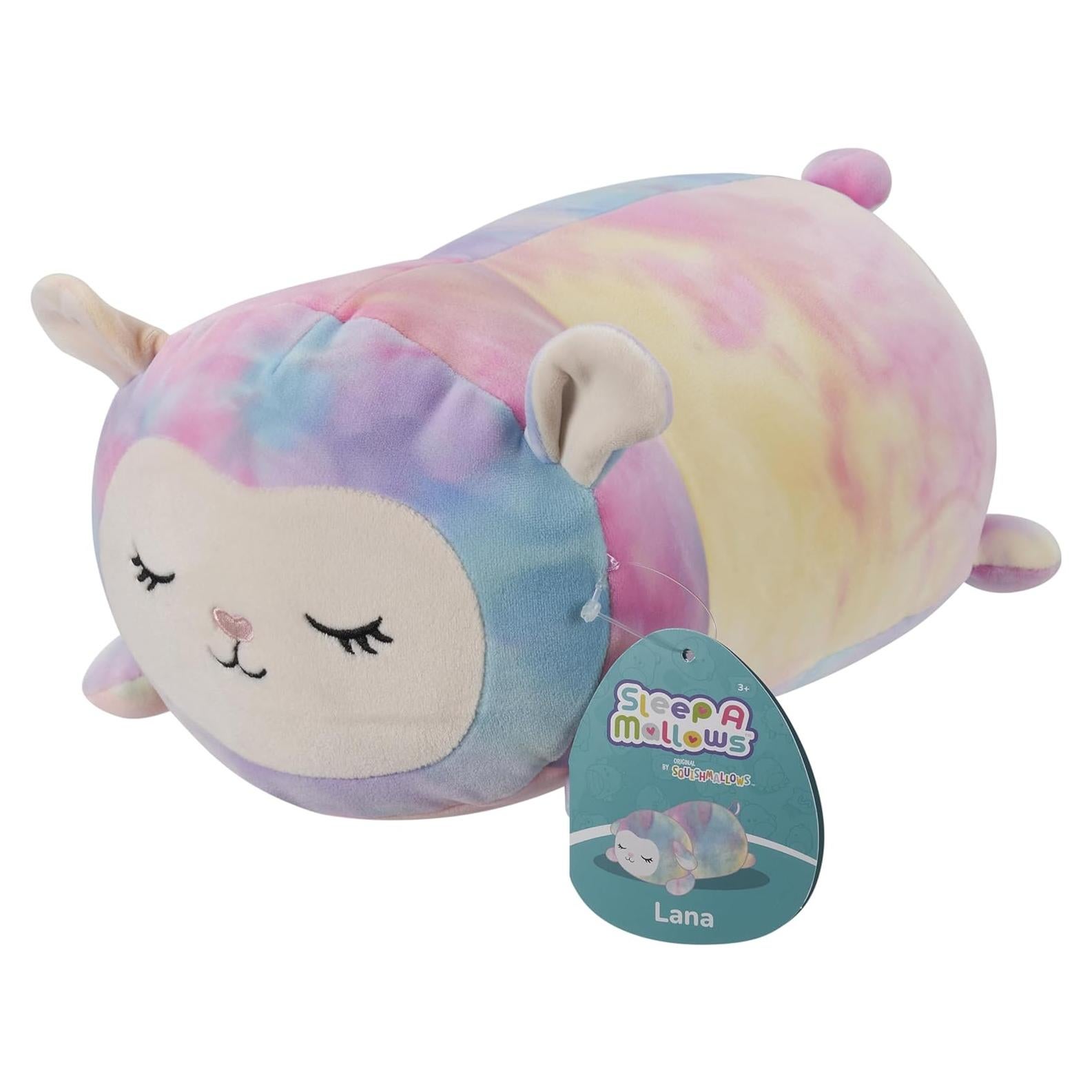 Peluches Squishmallows 30cm Lana Cordero Arcoíris Jazwares