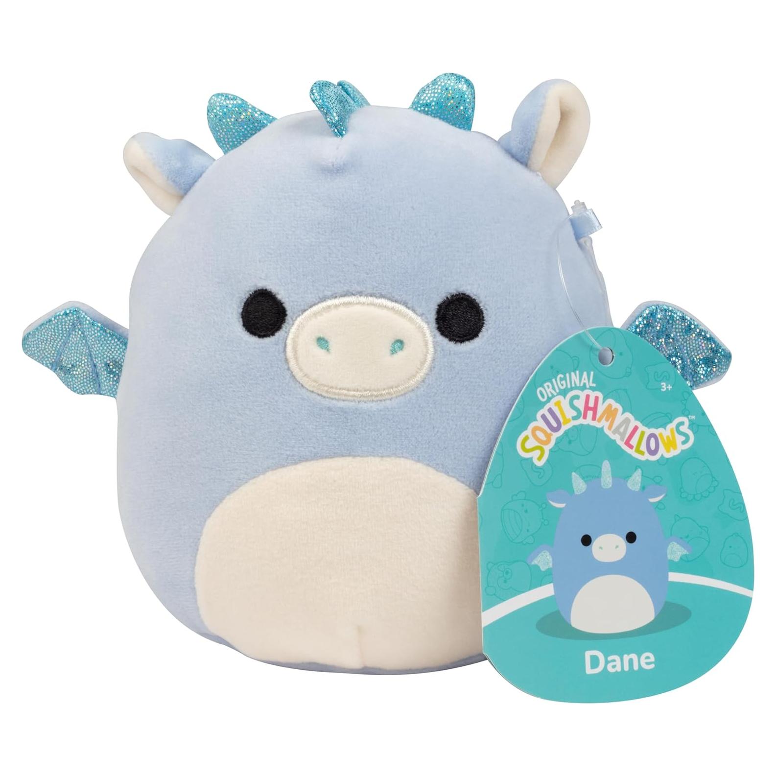 Squishmallows Peluche Dane el Dragón 12,7 cm Jazwares