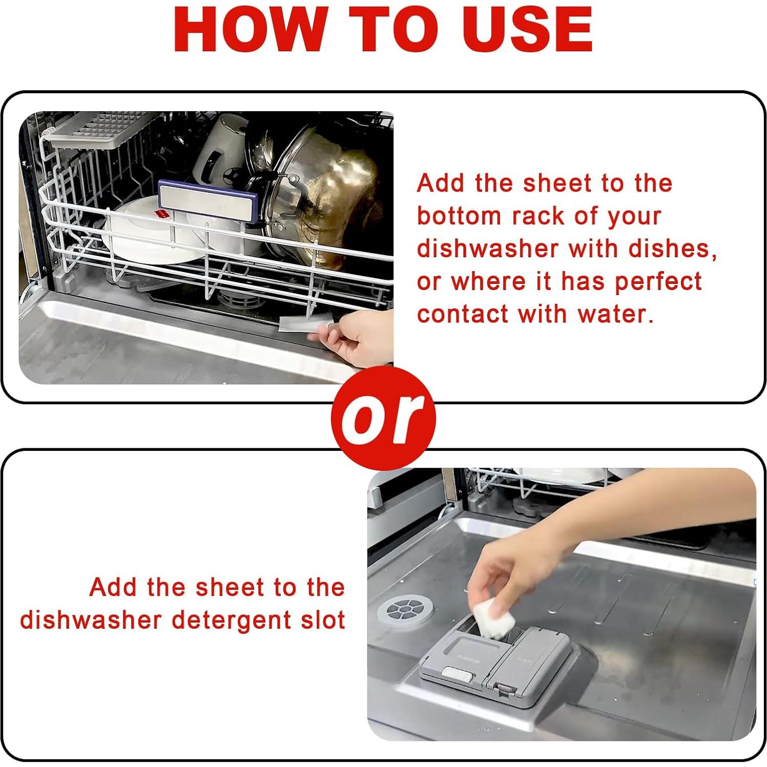 Hojas de detergente para lavavajillas Binbata 160 Cargas Pomelo