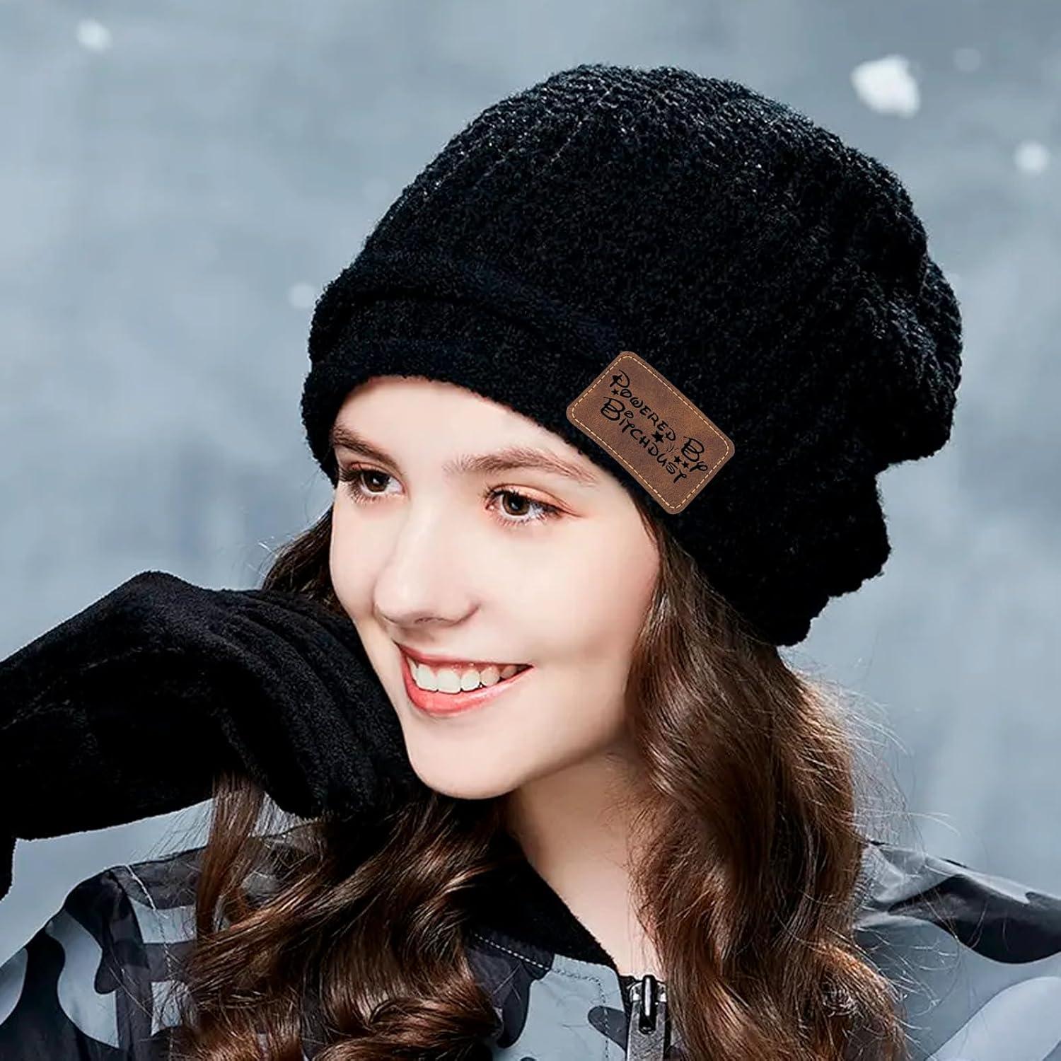 Paquete de 50 parches de cuero sintético GrliTra 7.6x5.1cm