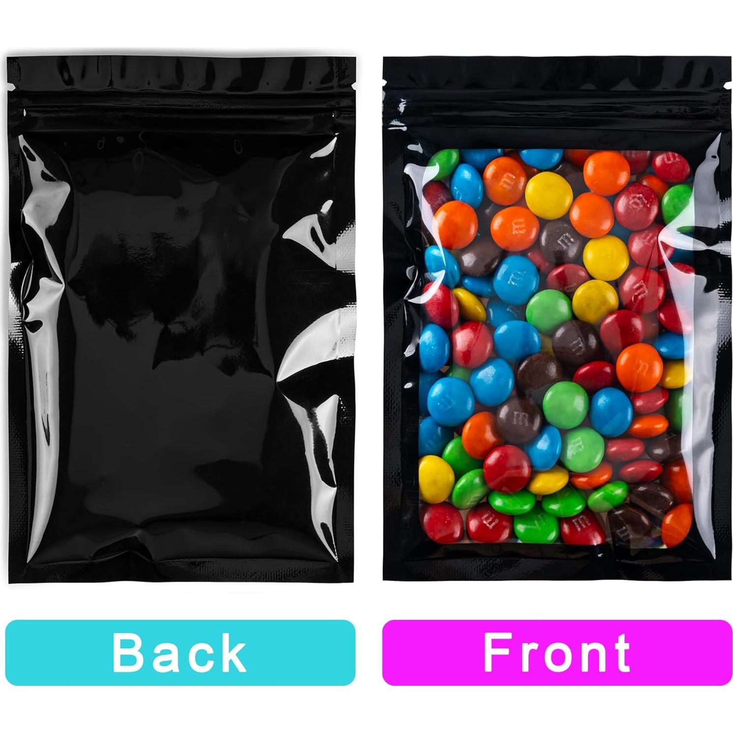 100 Bolsas Holográficas Reutilizables CADONO 7.62x7.87 cm