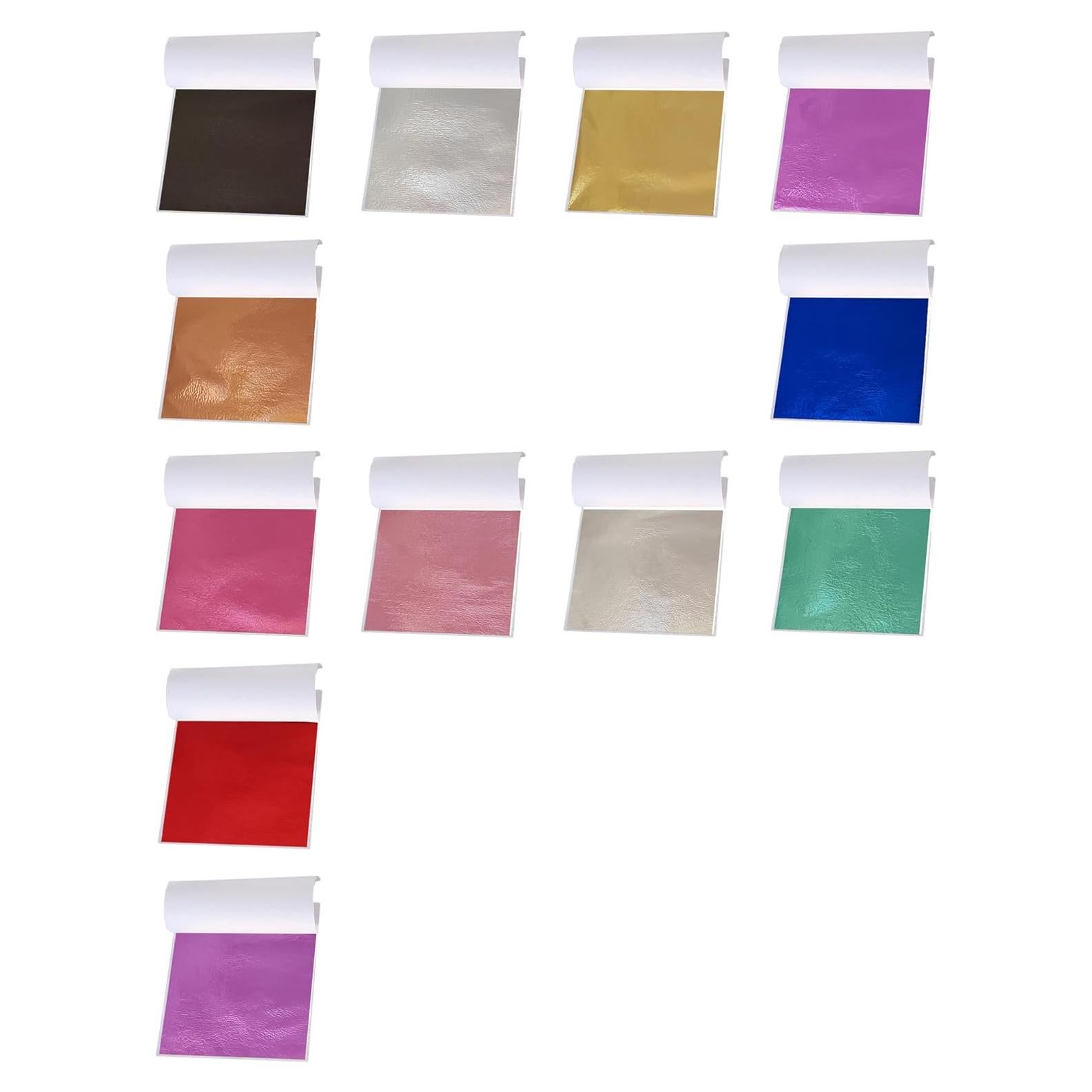 Hojas de Oro PEKPAK 120PCS para Arte y Manualidades