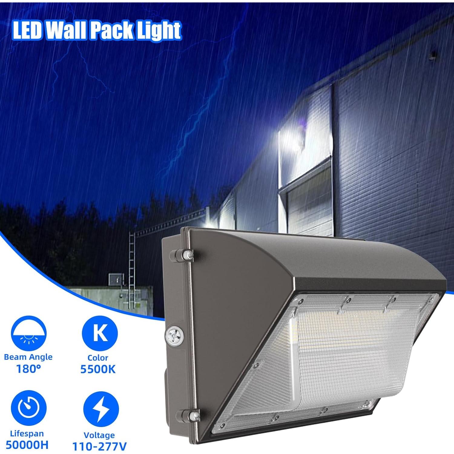 Luz de Pared LED 150W Greensun 18000lm Fotocélula Exterior