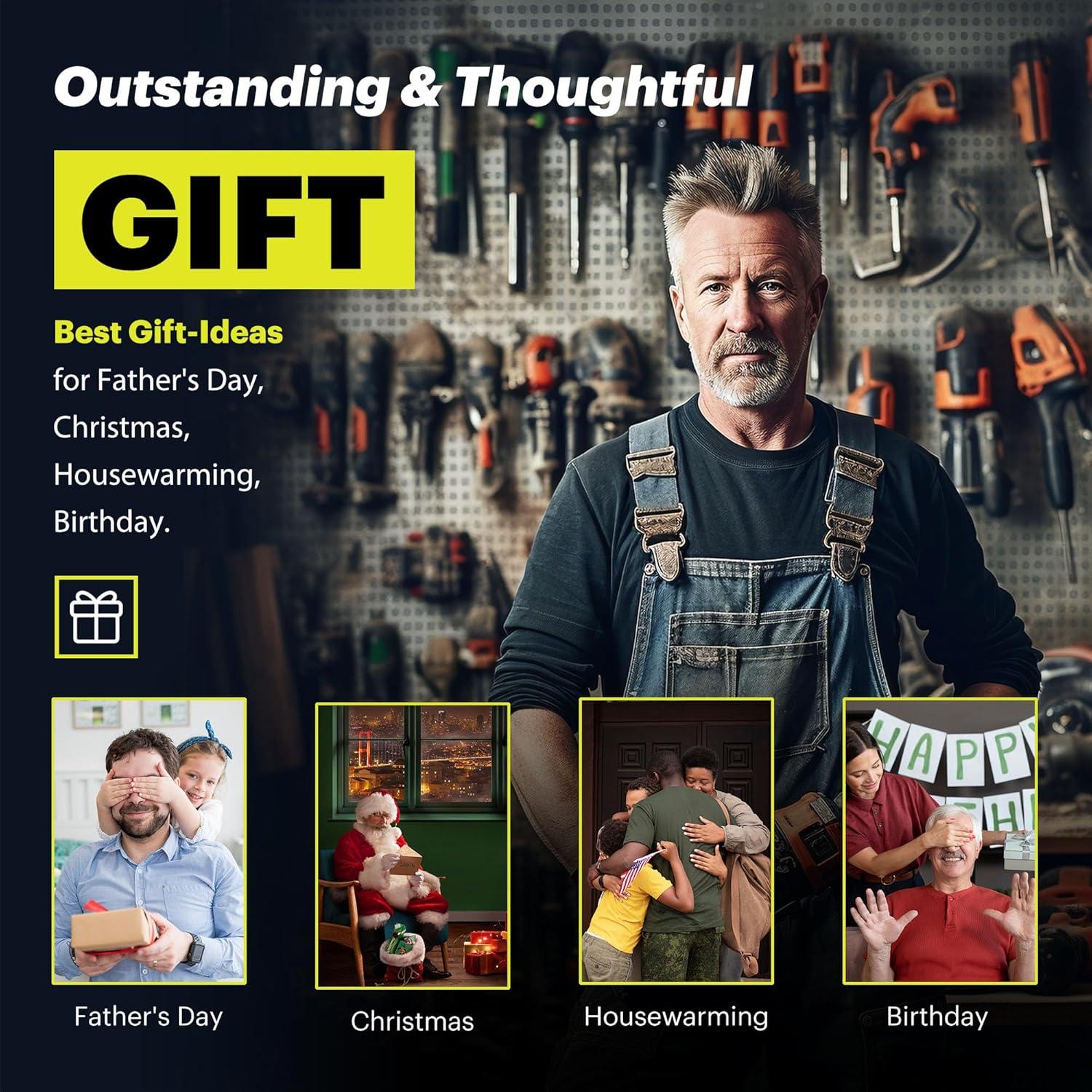 Organizador de Herramientas de Pared Spampur 4 Niveles 190.5 kg