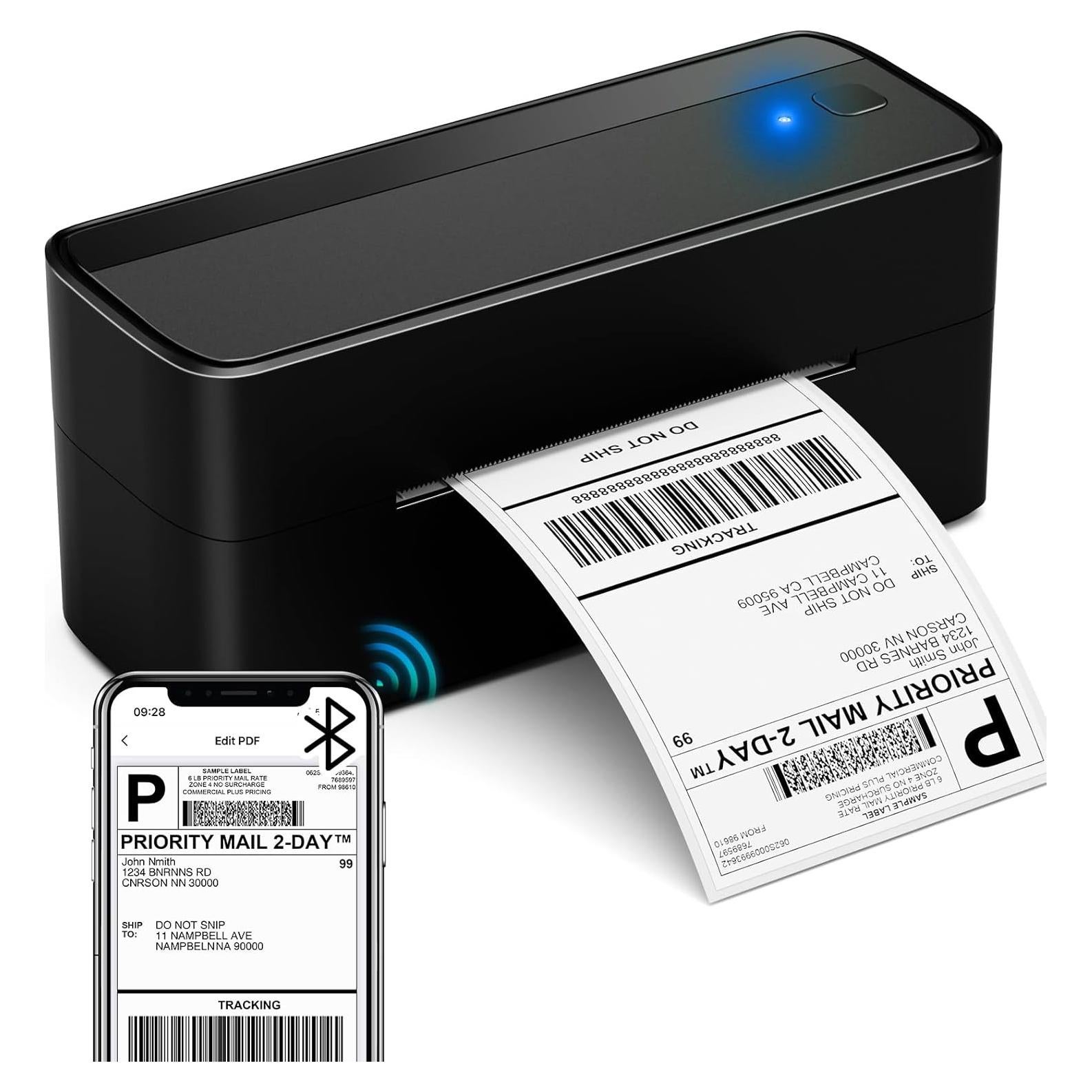 Impresora de Etiquetas Térmicas ASprink 241BT Bluetooth 4x6