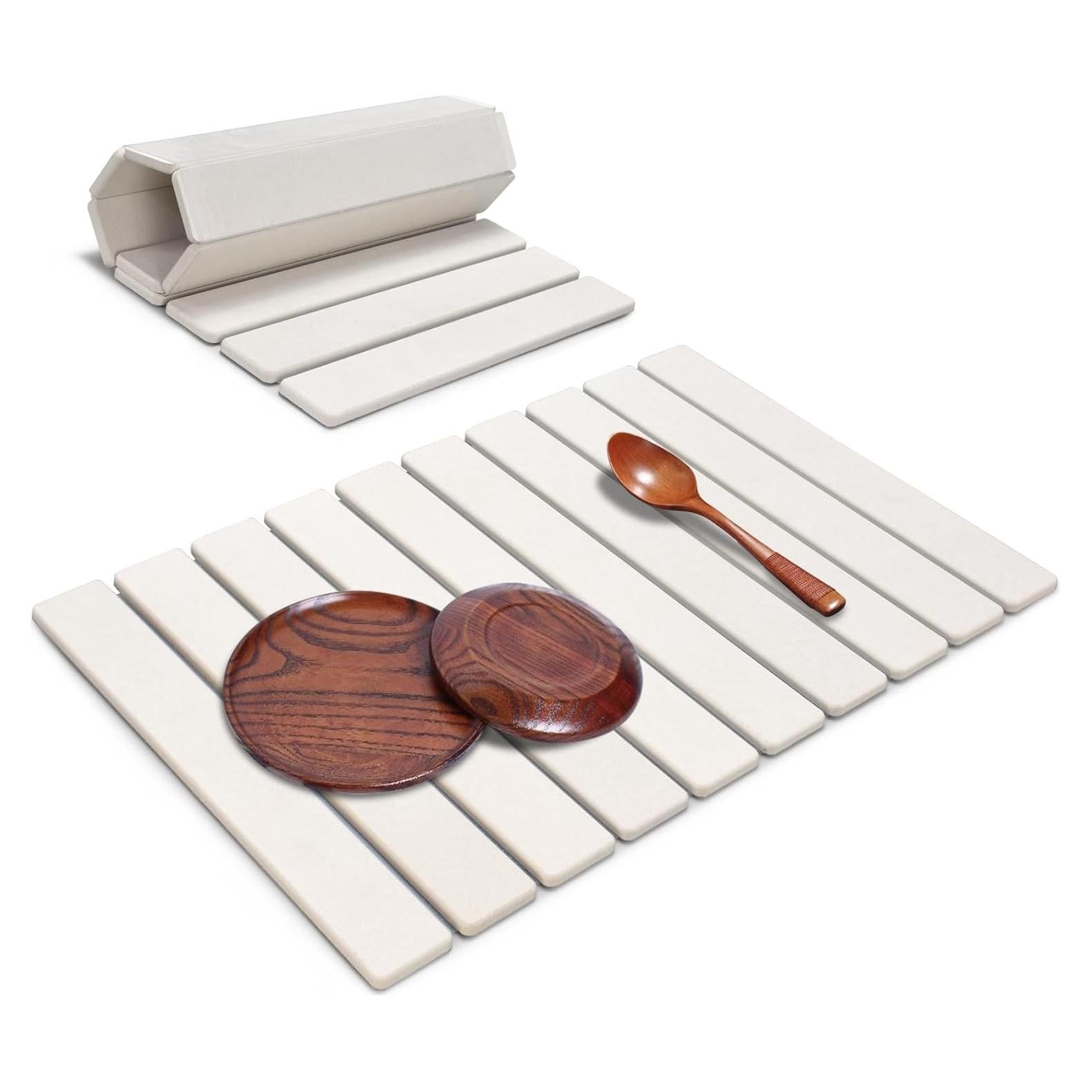 Alfombrilla de Secado de Platos Sangukiro 61x40.6cm Ecológica