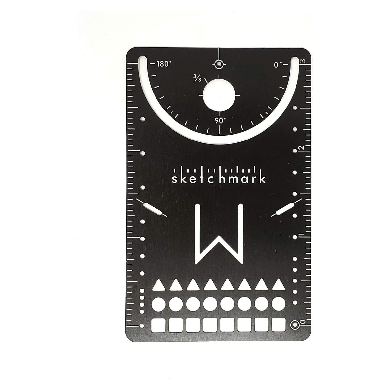 Plantilla de Marcador Sketchmark S1C - Acero Inoxidable, 11 Funciones