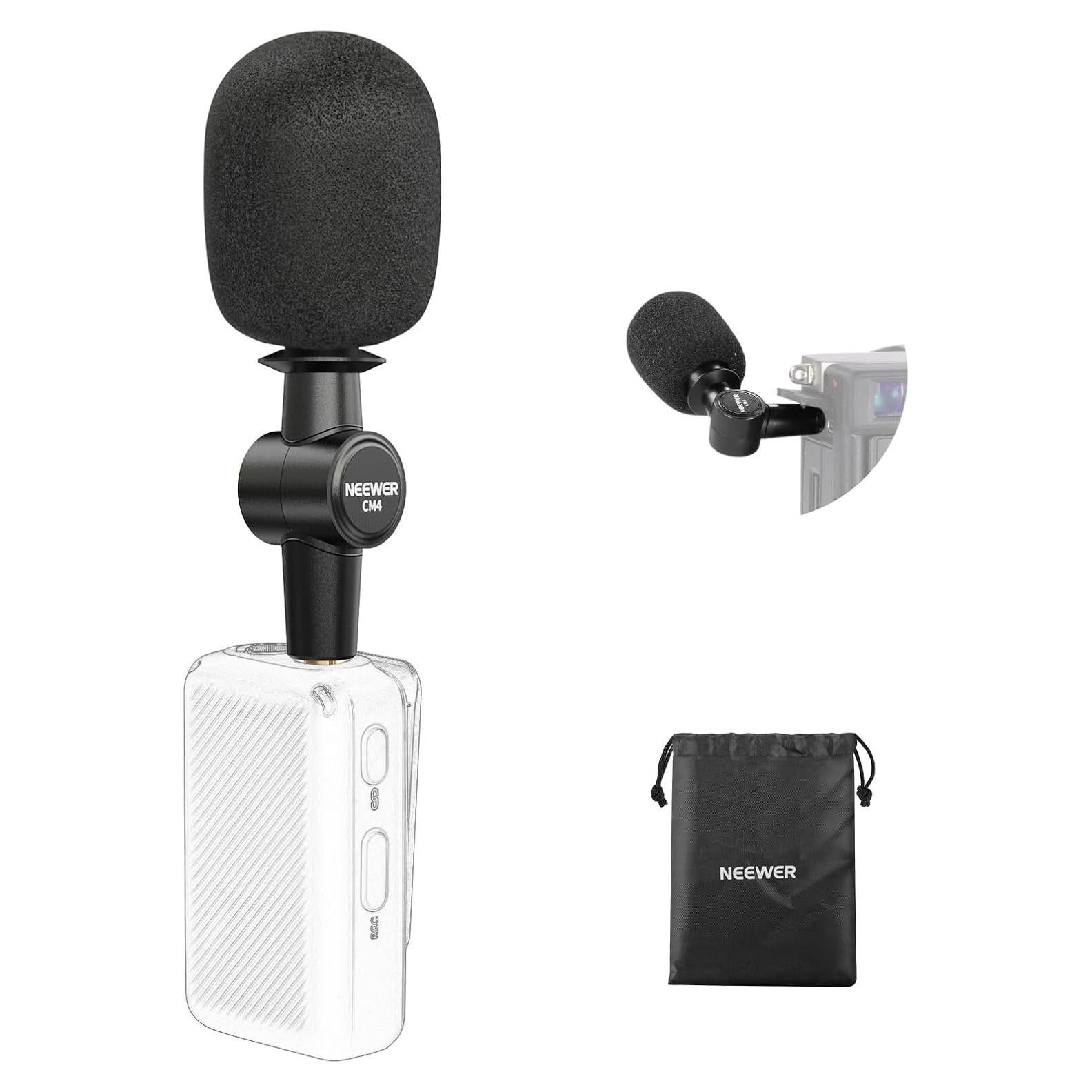 Micrófono Omnidireccional NEEWER CM4 3.5mm para DSLR y Vlog