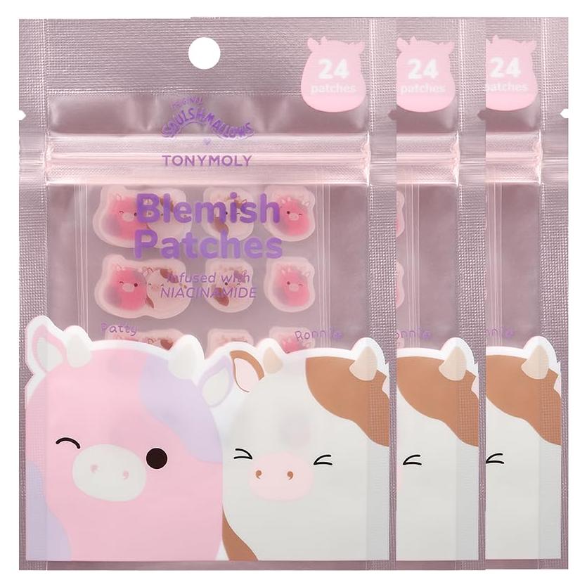 Parches para Imperfecciones TONYMOLY x Squishmallow 24 unidades