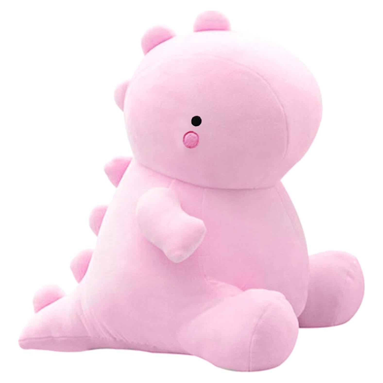 Dinosaurio de Peluche Rosa 30 cm Vhyhcy Suave y Seguro