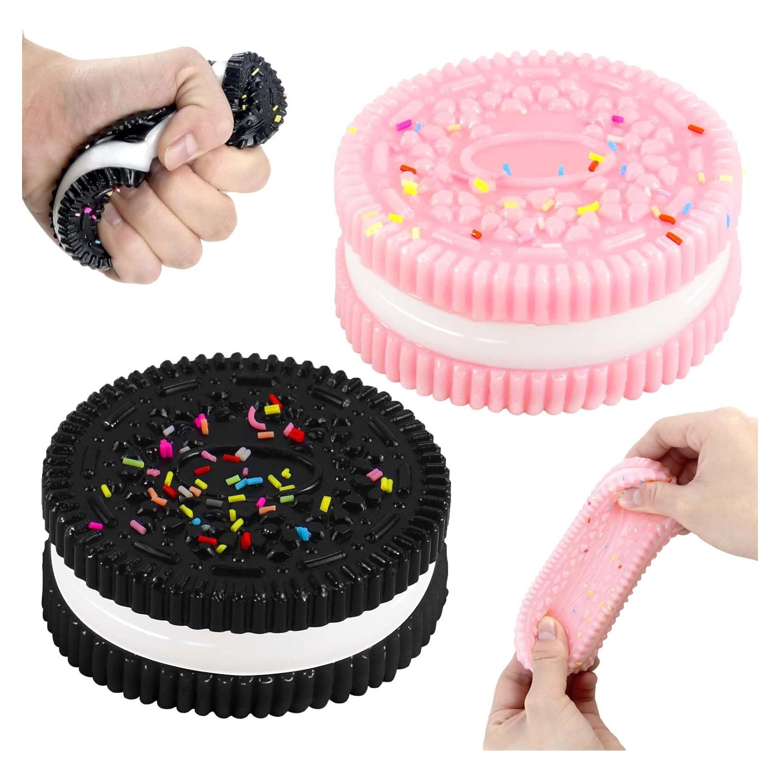 2 Paquetes de Juguetes Antiestrés Squishies Gytera 6,1 cm