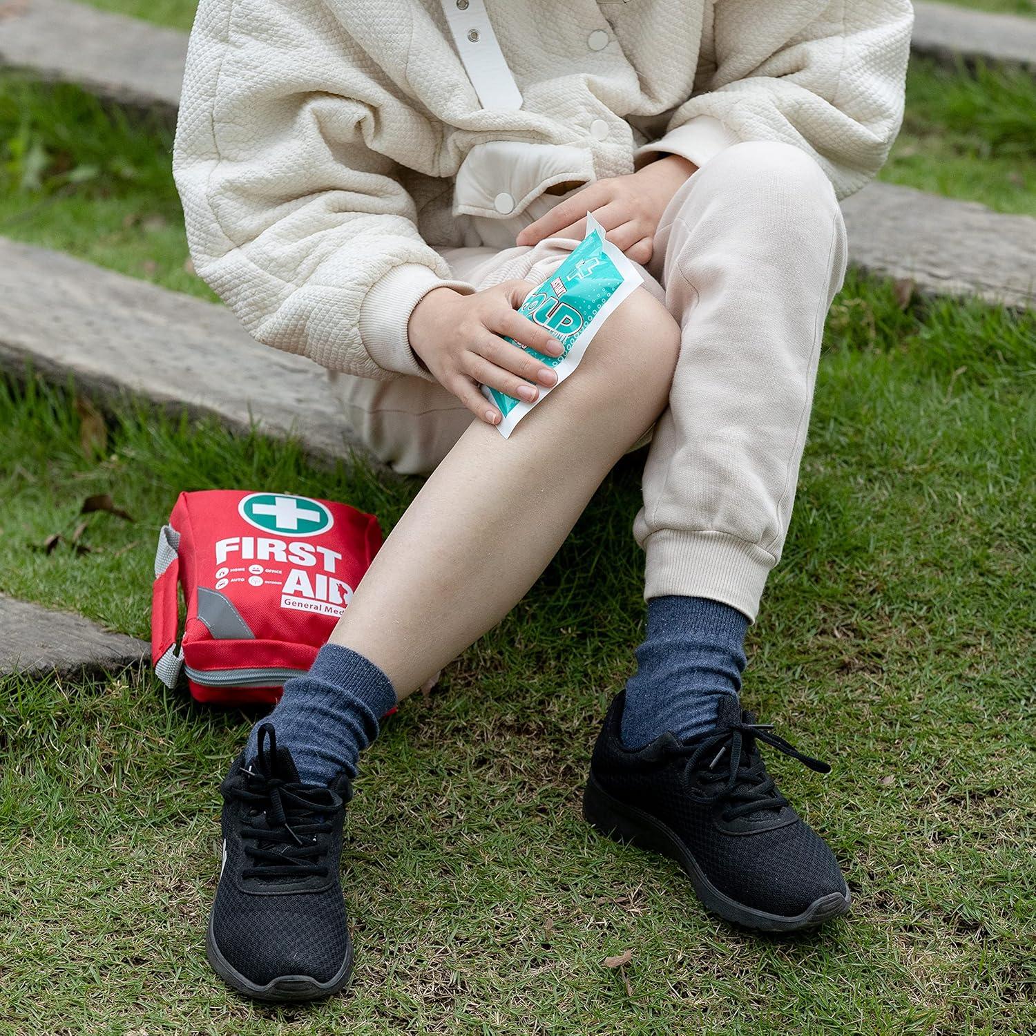 Kit de Primeros Auxilios General Medi - 175 Piezas Compacto Rojo