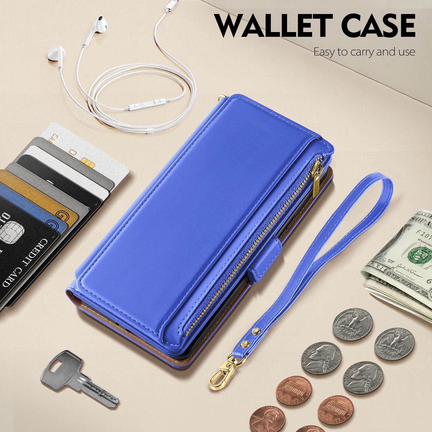 Funda Cartera Antsturdy para Samsung Galaxy A35 5G Morado