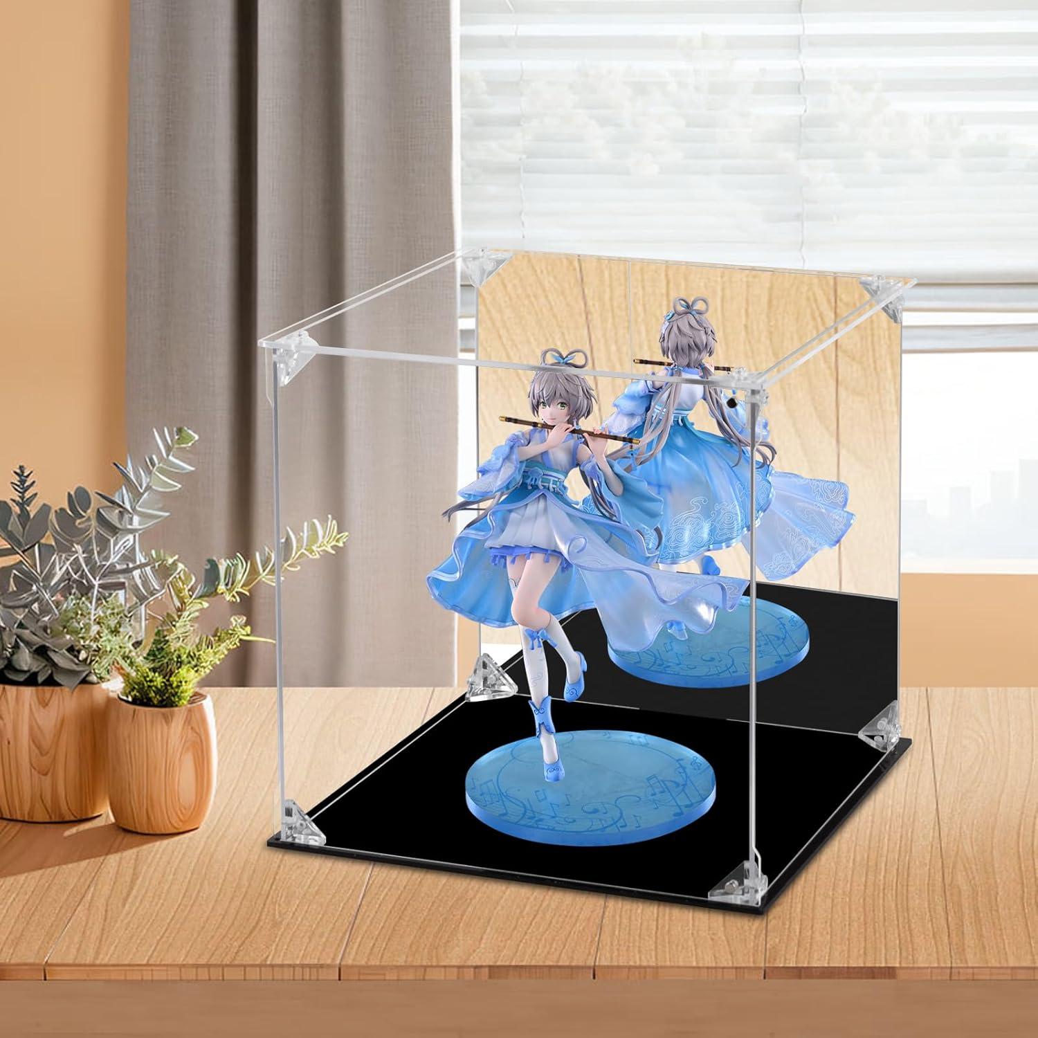 Caja de Exhibición Acrílica Dezzer 25x25x25 cm Transparente