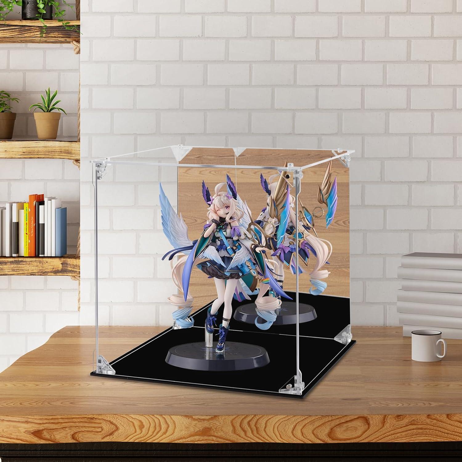 Caja de Exhibición Acrílica Dezzer 25x25x25 cm Transparente