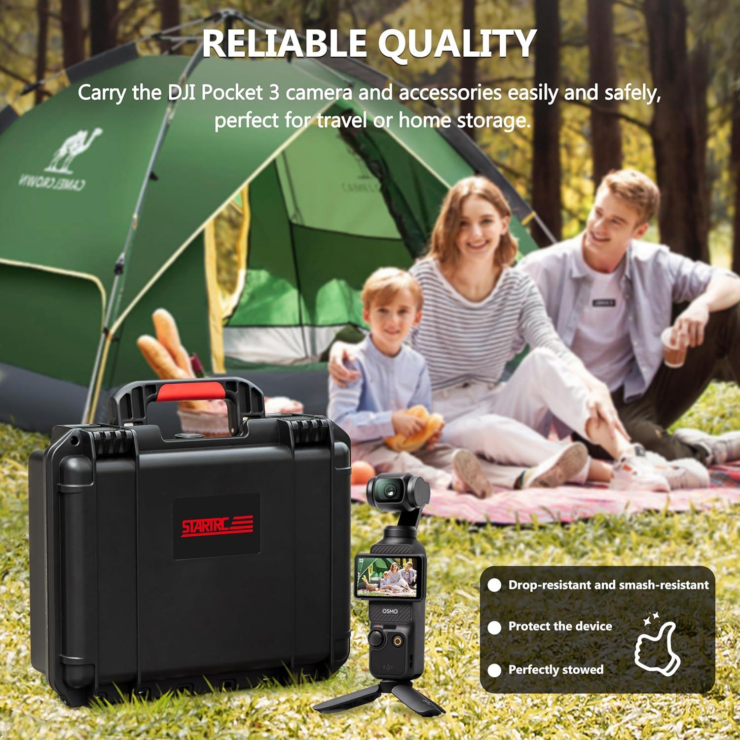 Funda Dura Impermeable STARTRC para DJI Osmo Pocket 3