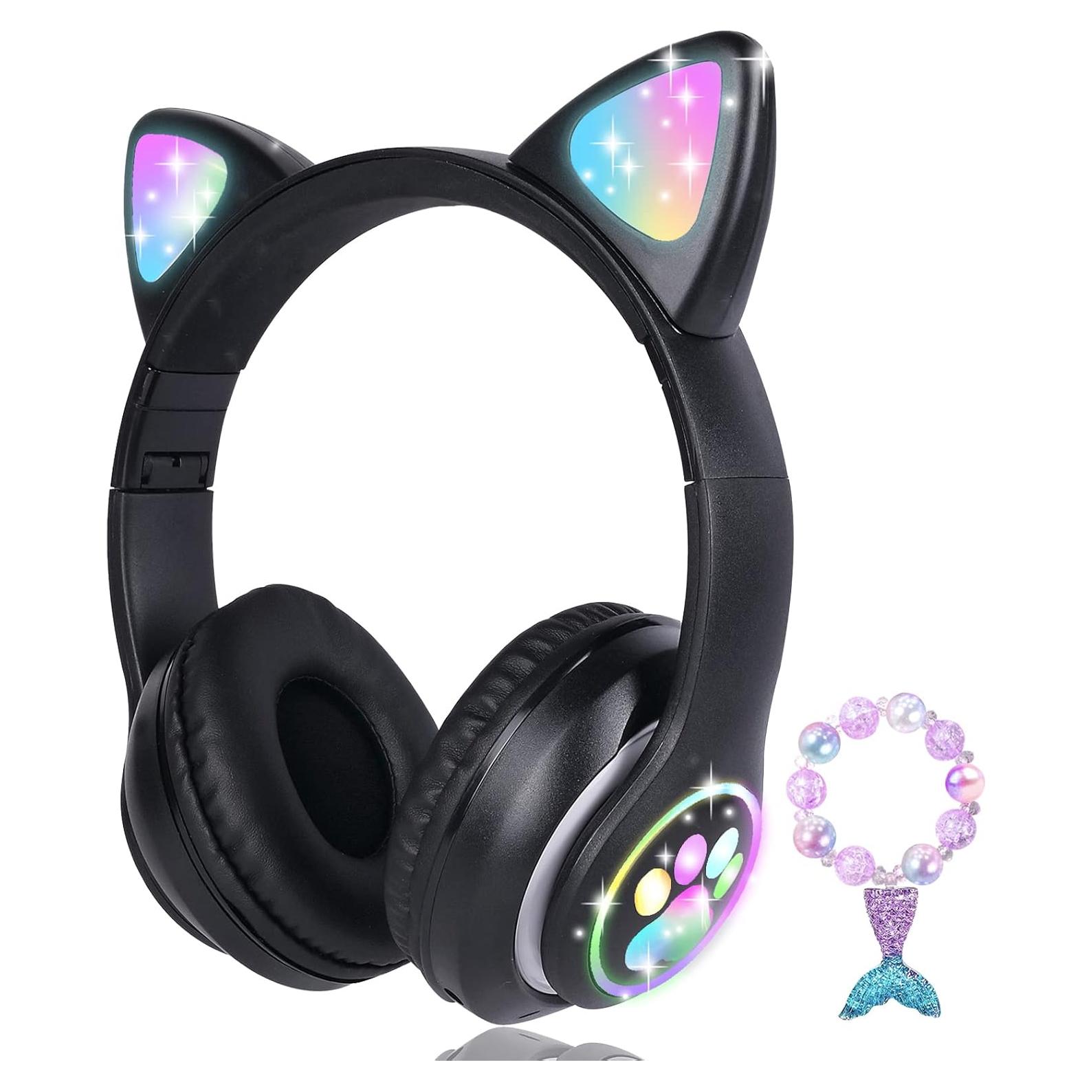 Auriculares Inalámbricos KORABA para Niños con Luz LED