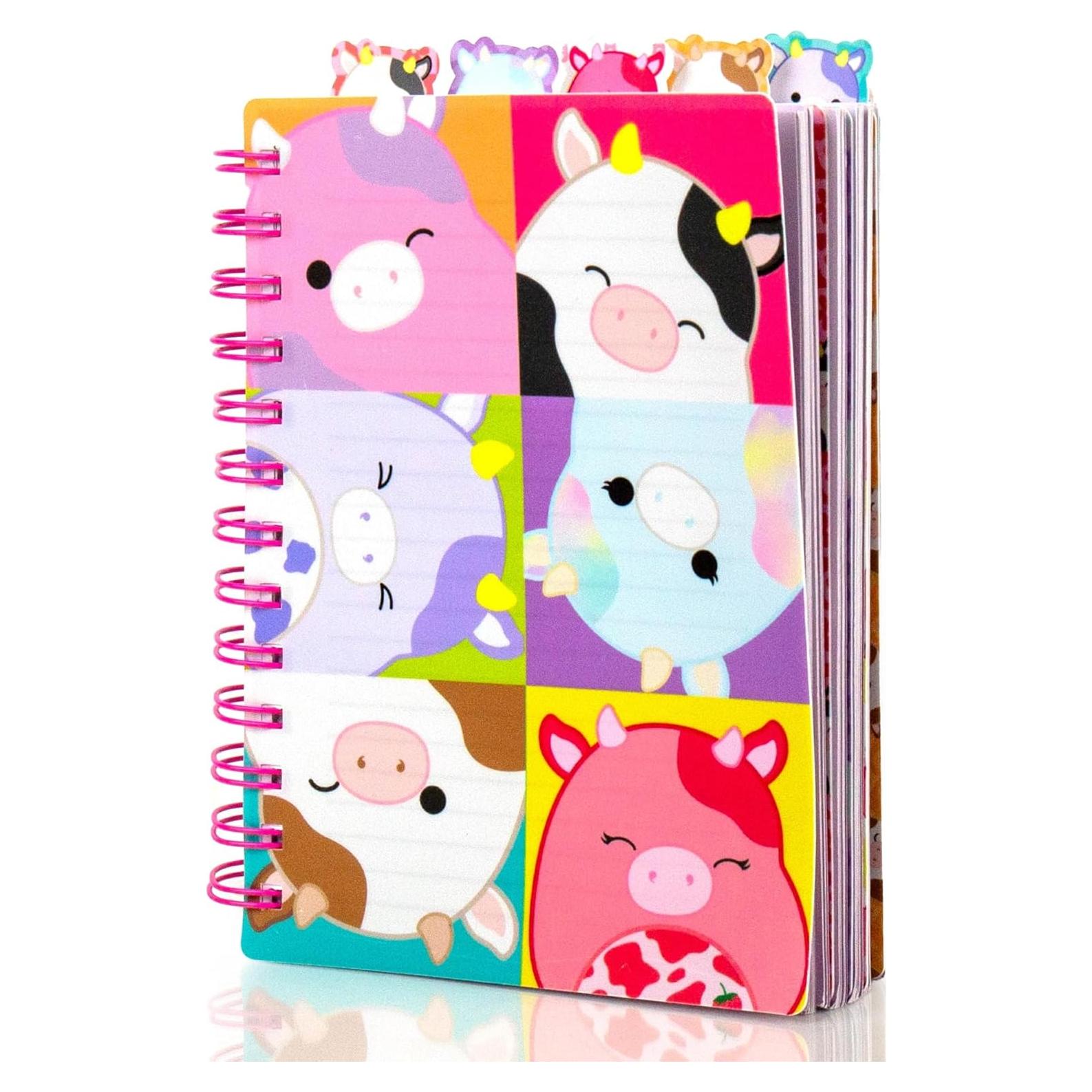 Diario Squishmallows con Pestañas 290 Páginas 12,7x17,8cm