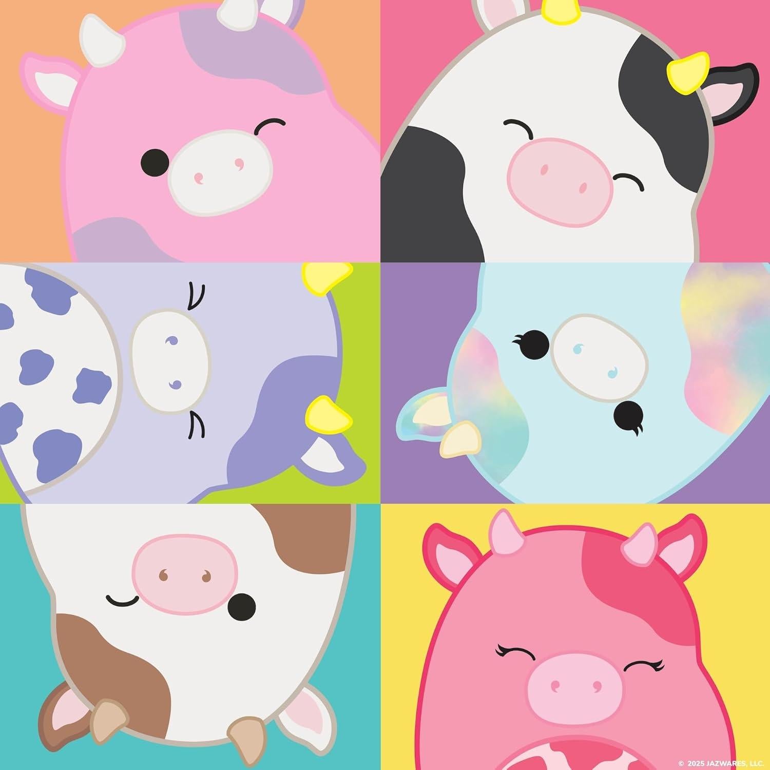 Diario Squishmallows con Pestañas 290 Páginas 12,7x17,8cm