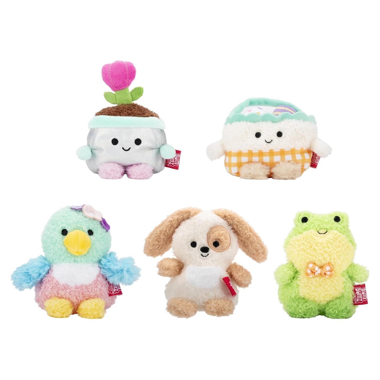 BumBumz 11.4 cm SpringBumz II 5-Pack - Juguetes de peluche