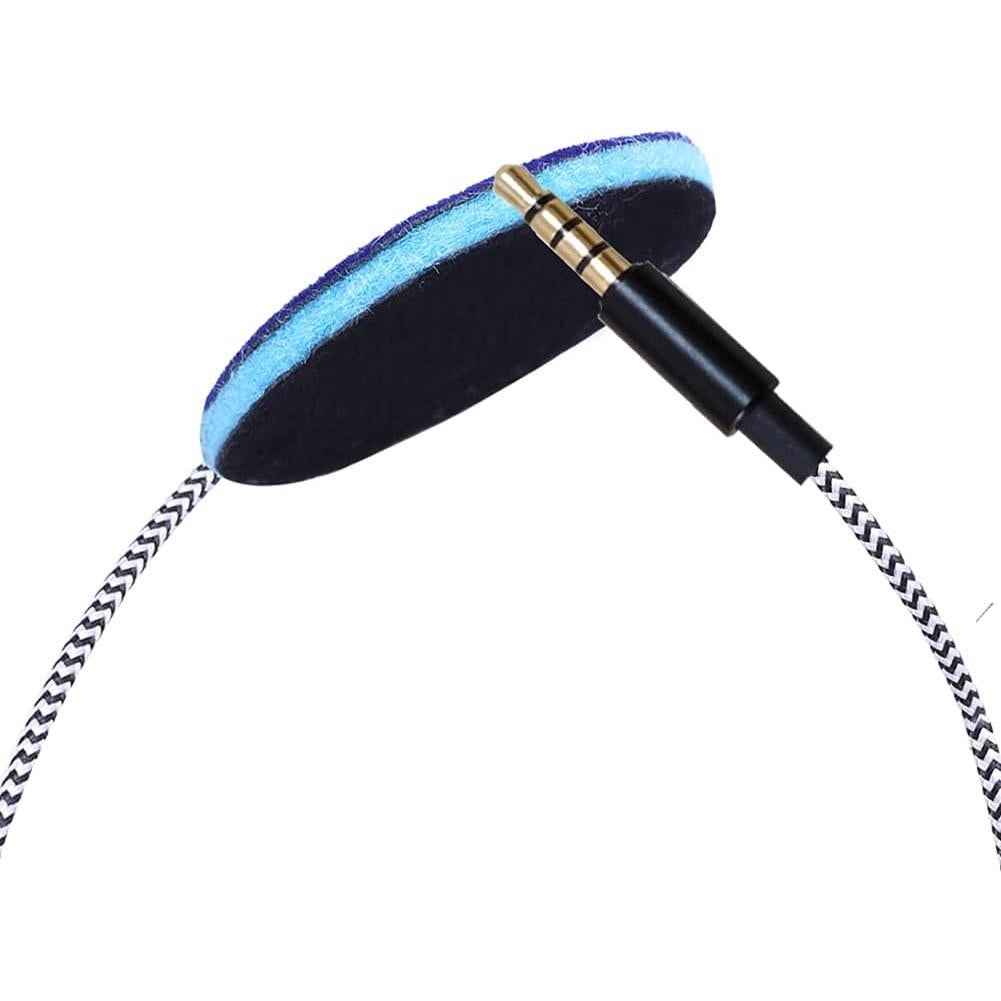 Auriculares delgados MMUSS con micrófono 3.5mm cancelación ruido