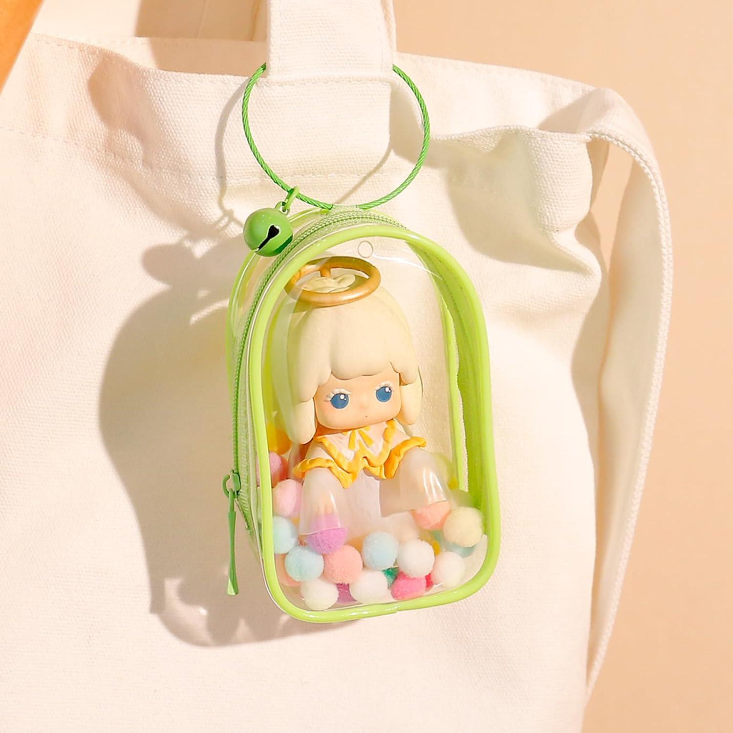 Bolsa de Exhibición de Figuras ZZFENGKR Verde Semicirculo