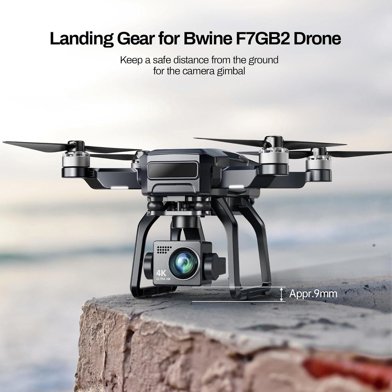 Patas de Aterrizaje Bwine F7/F7GB2/F7GPS - 2 Pcs Reemplazo