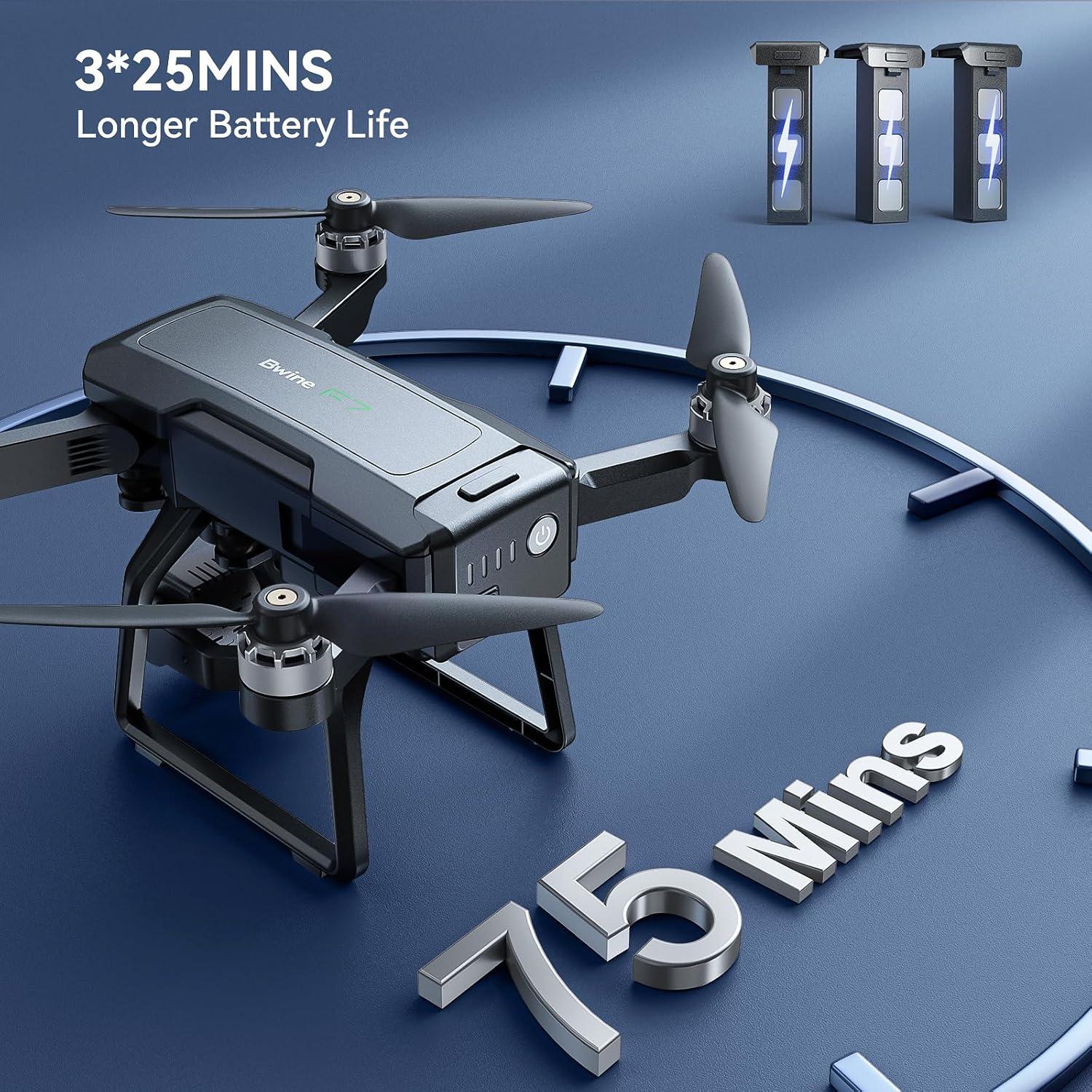 Dron Bwine F7GB2 Pro 4K UHD con Gimbal 3 Ejes y GPS