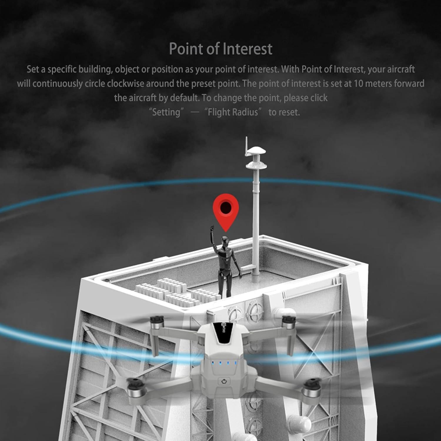 Drone Contixo F31 Pro Plegable 4K UHD con Cámara y GPS