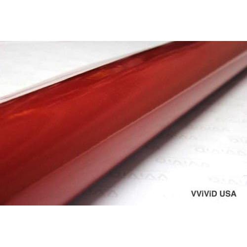 Vinilo Envoltura Automotriz Rojo VViViD 1x1.5m Liberación Aire