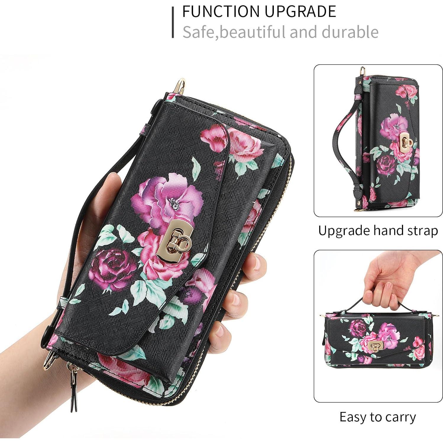 Funda Cartera Magnética Desmontable LITOU para Galaxy S25