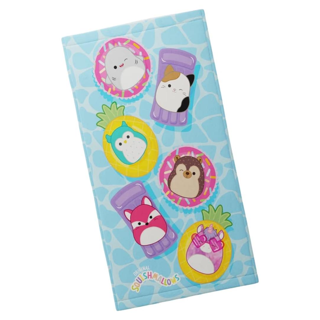 Toalla de Playa Franco Squishmallows 147x71 cm Suave
