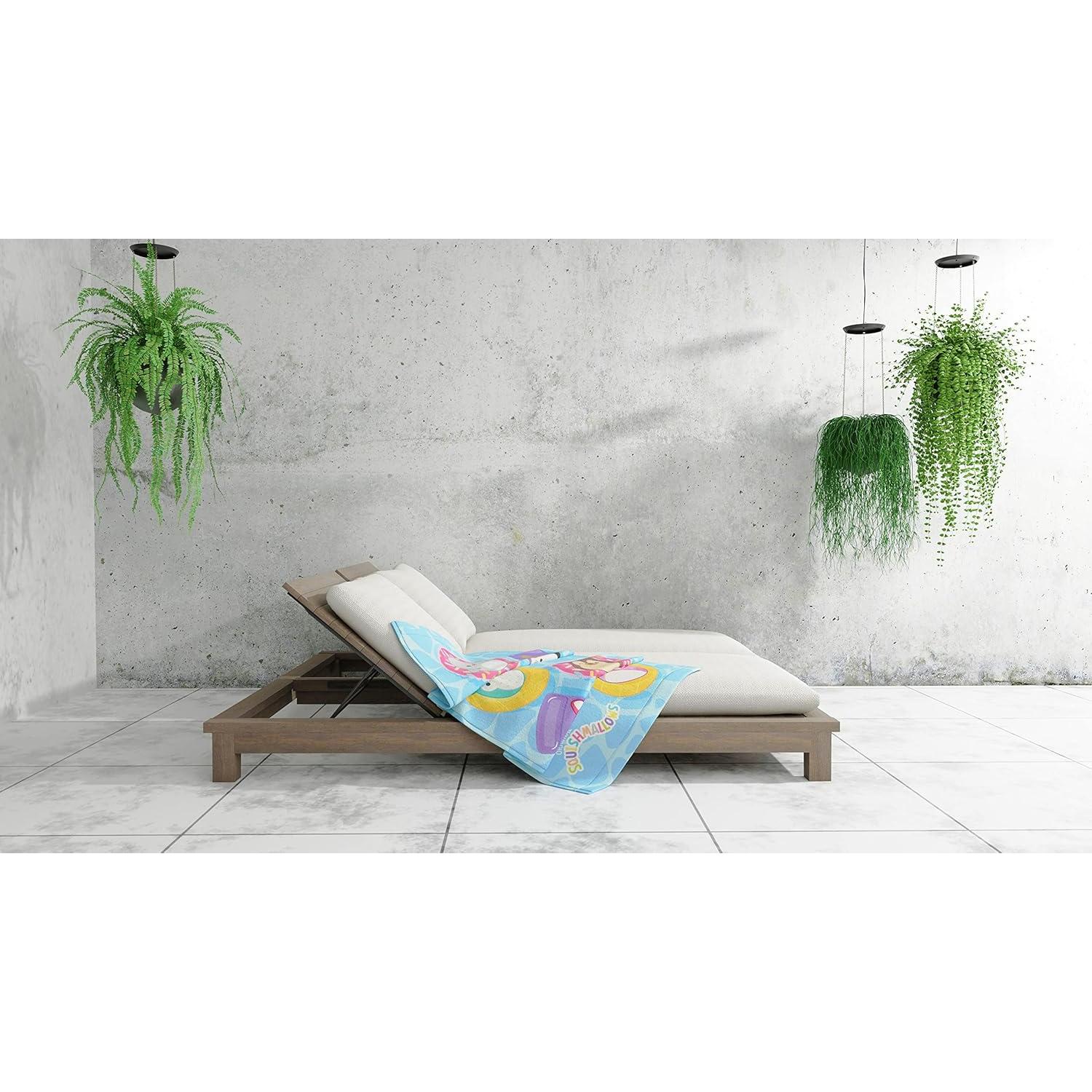 Toalla de Playa Franco Squishmallows 147x71 cm Suave