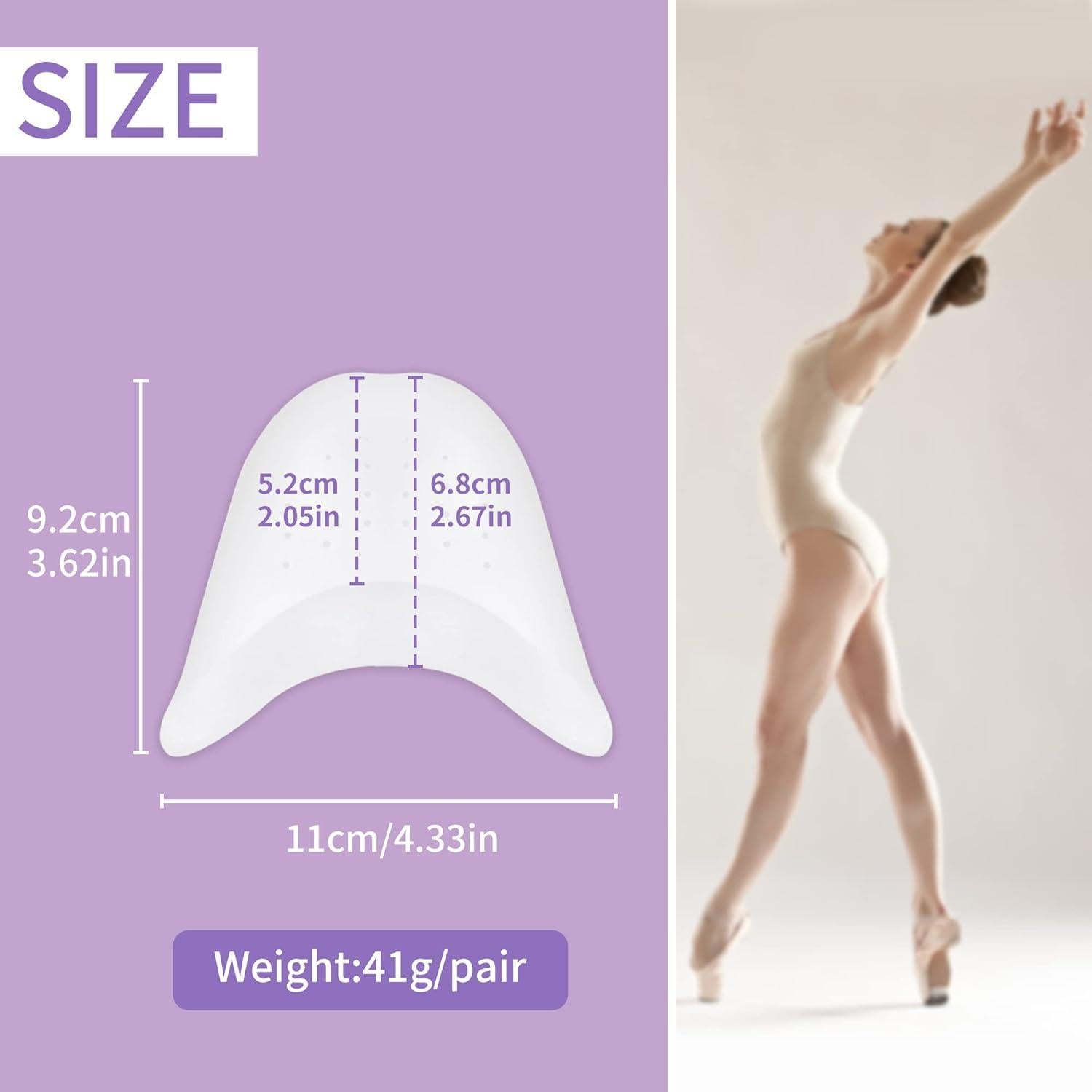 Mangas de Gel de Silicona para Dedos JEVRKAPZ - 2 Pares