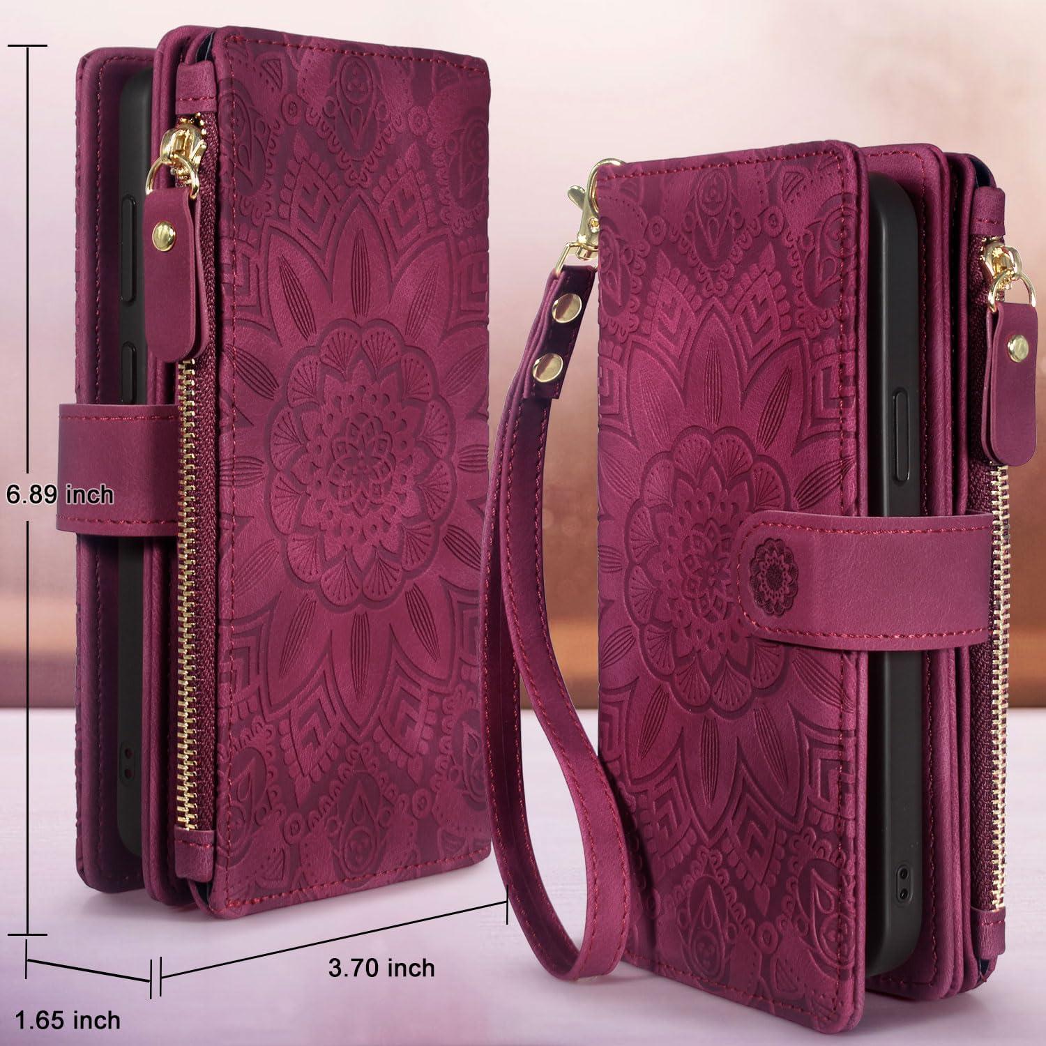 Funda de Cartera Desmontable Harryshell para Samsung Galaxy S25+ 6.7"