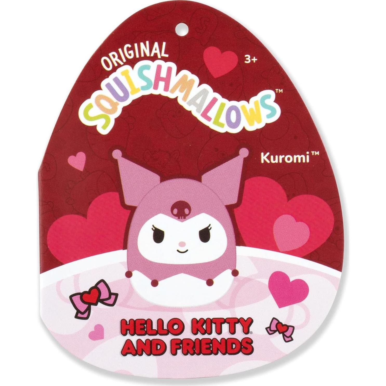 Peluche Sanrio Squishmallows 20cm Kuromi y My Melody 2-Pack