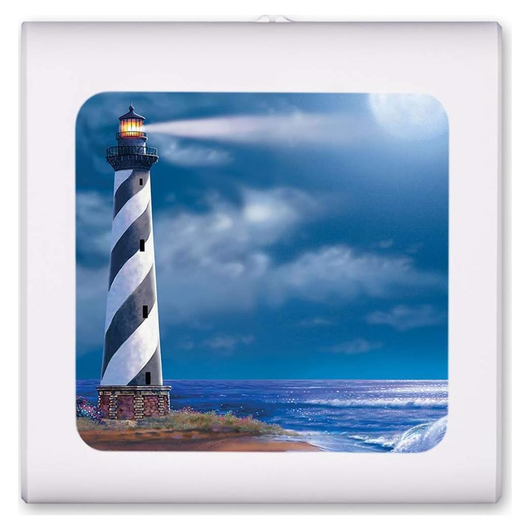 Luz Nocturna LED Art Plates Faro de Cape Hatteras 0.5W