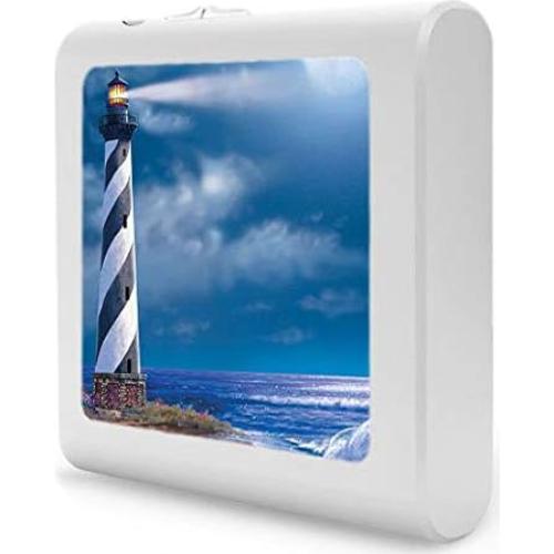 Luz Nocturna LED Art Plates Faro de Cape Hatteras 0.5W