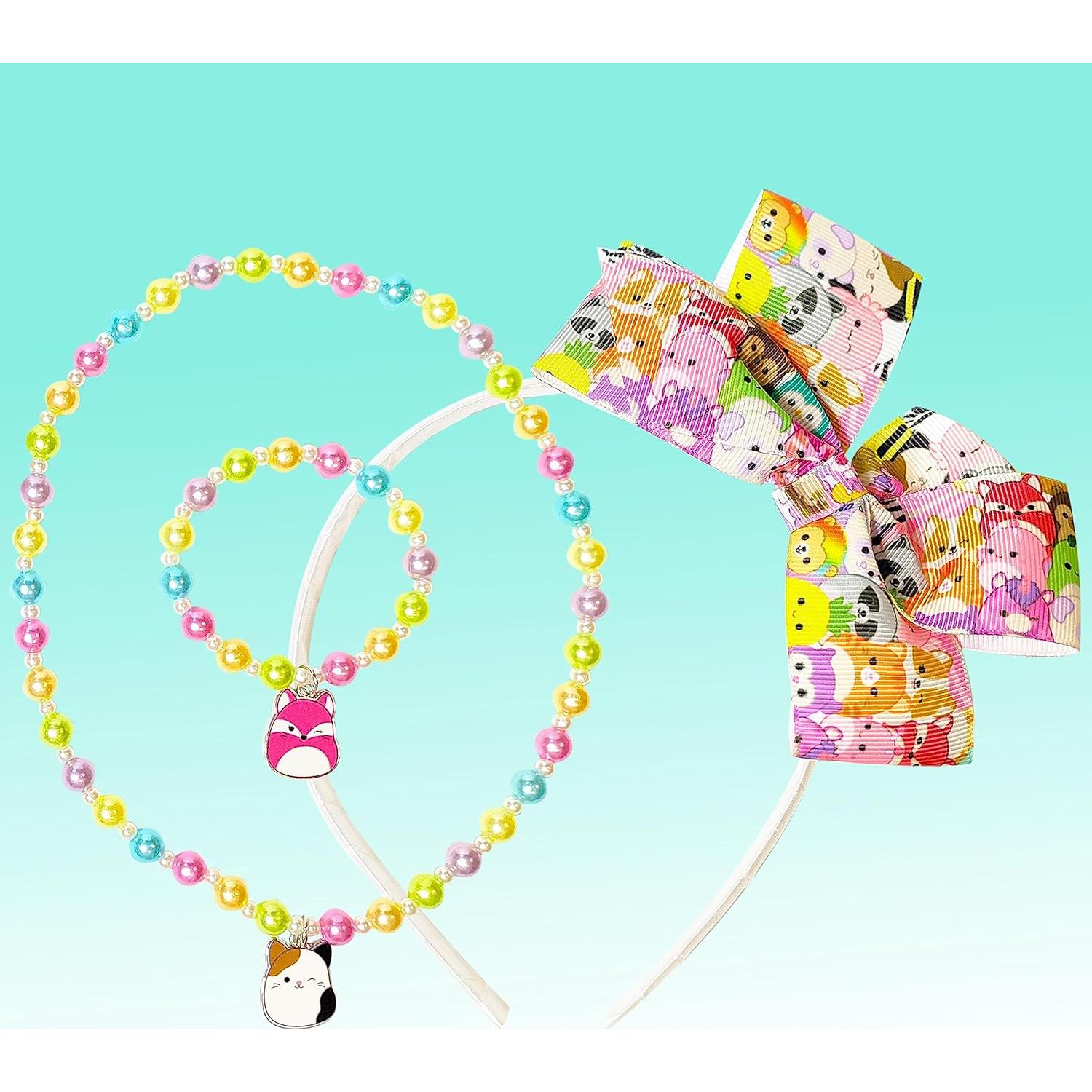 Conjunto de Joyería y Diadema LUV HER para Niñas 3 Piezas