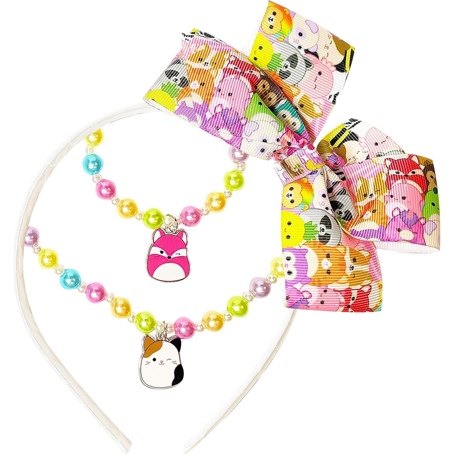 Conjunto de Joyería y Diadema LUV HER para Niñas 3 Piezas