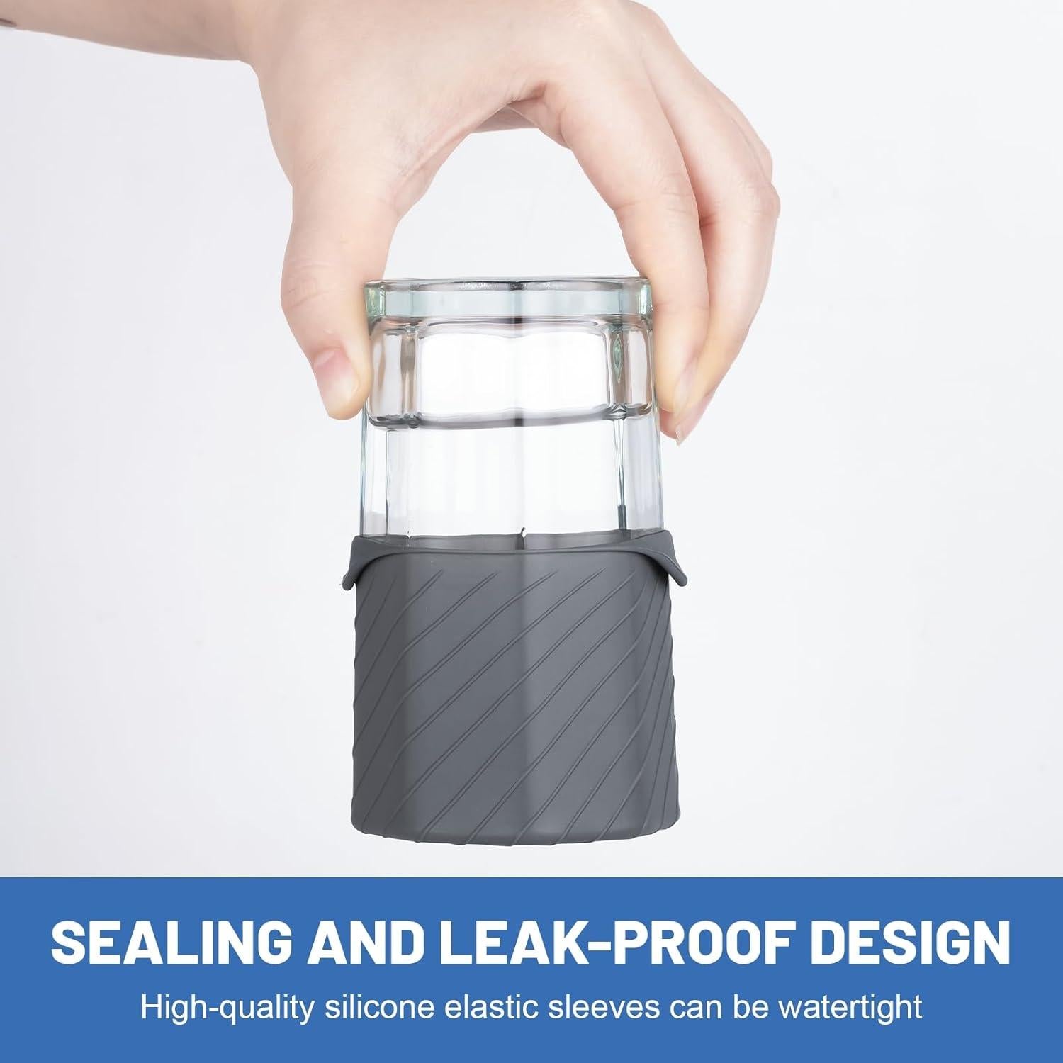 Fundas de Silicona a Prueba de Fugas Mrsdry 16 Piezas