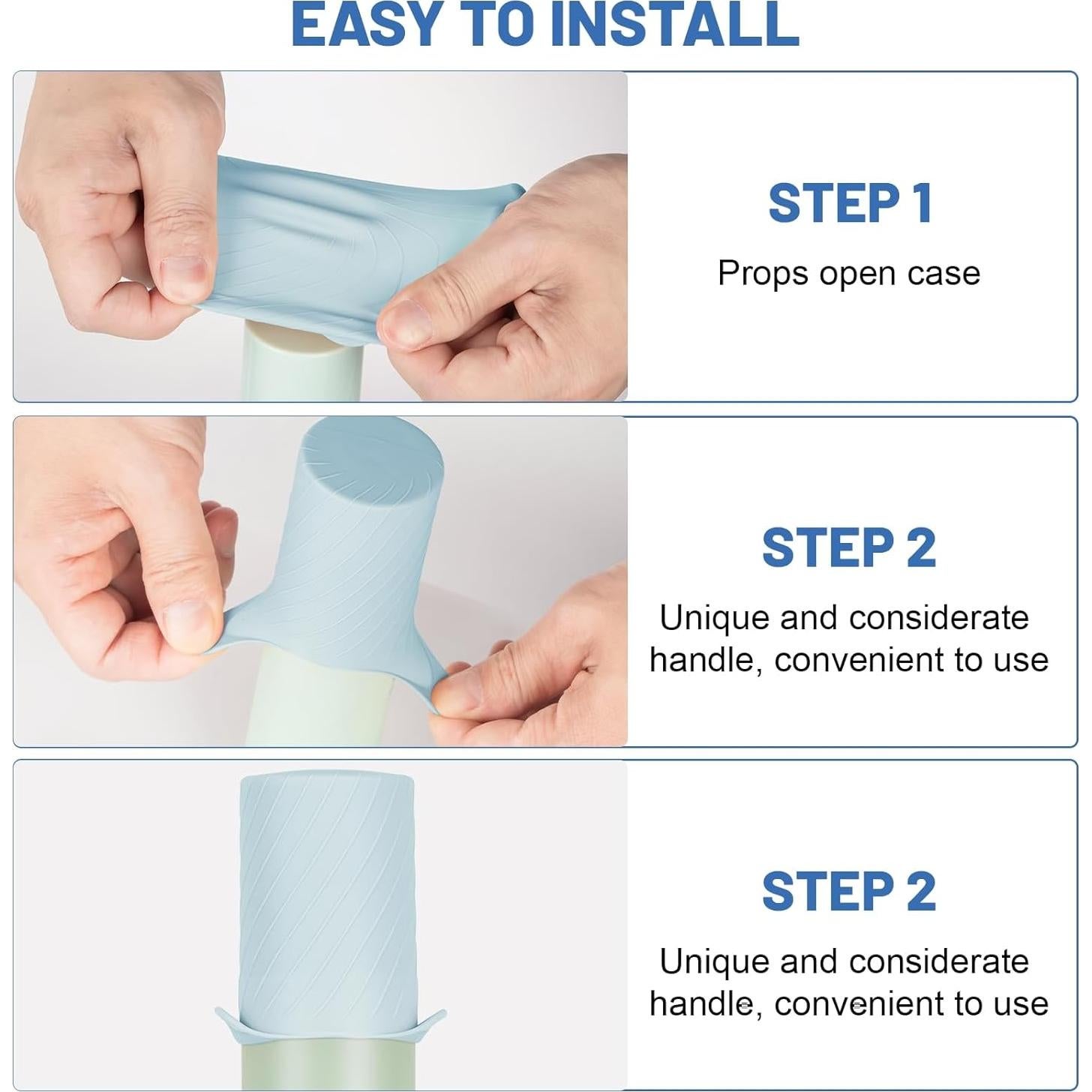 Fundas de Silicona a Prueba de Fugas Mrsdry 16 Piezas