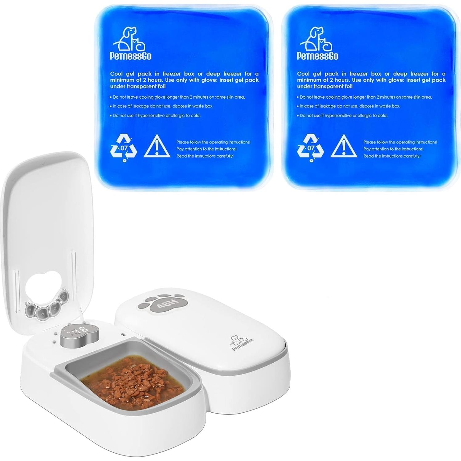 Paquete de Hielo ZMAYPLUS para Comedero Automático Mascotas